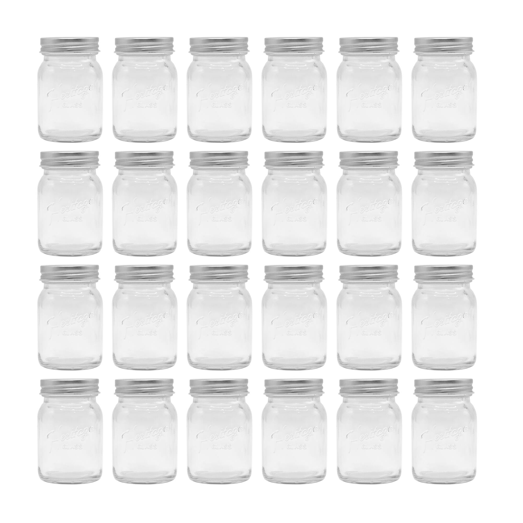 24 Pack: Heritage Mini Mason Jar by Ashland®